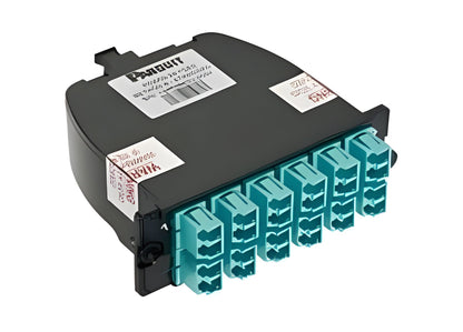 Panduit 12-fiber OM4, standard loss, LC duplex a - FC2ZN-12-10AF