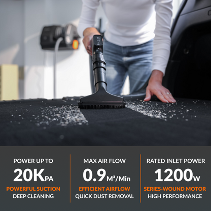 Retractable Vacuum Cleaner - SGV-W18A8M