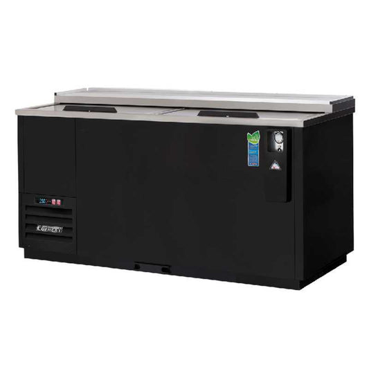 Everest - EGC65 Commercial 64" Solid Slide Lid Glass & Plate Chiller - EGC65