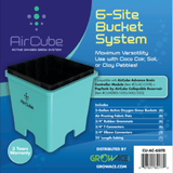 AirCube Active Oxygen Ebb & Flow Grow System - 24 Site - Backyard Provider