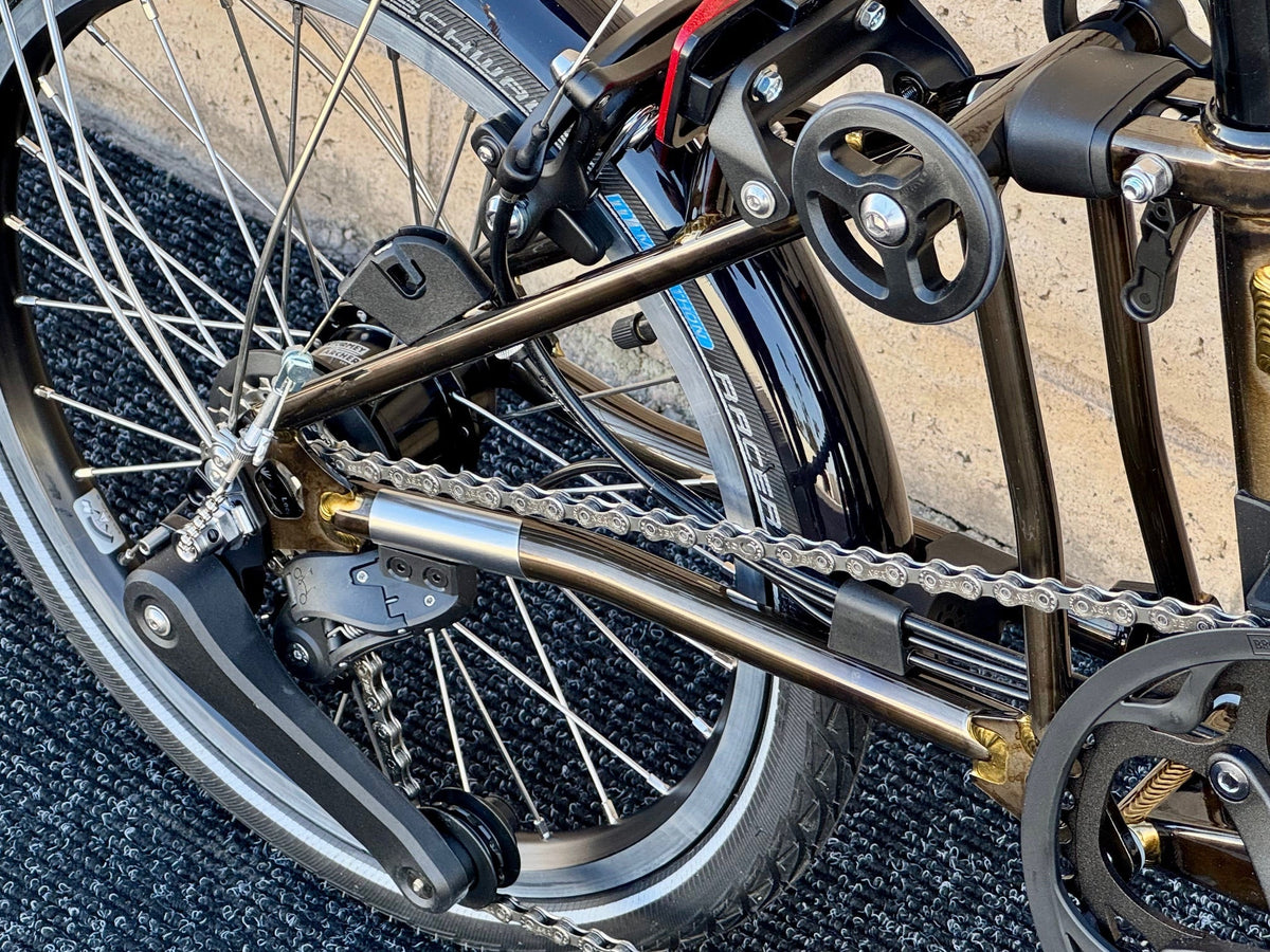 Brompton C Line 12-Speed Mid-HB Black Lacquer