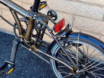 Brompton C Line 12-Speed Mid-HB Black Lacquer