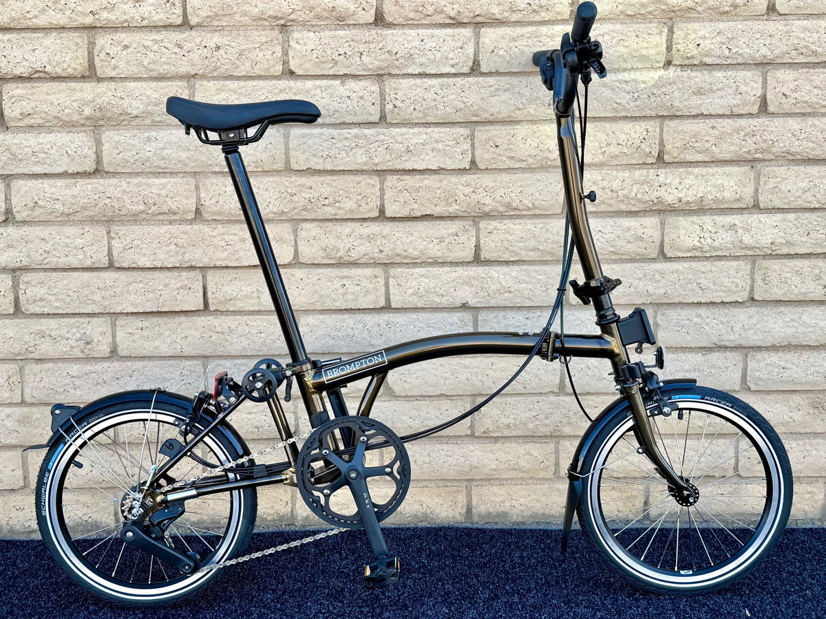 Brompton C Line 12-Speed High-HB Black Lacquer