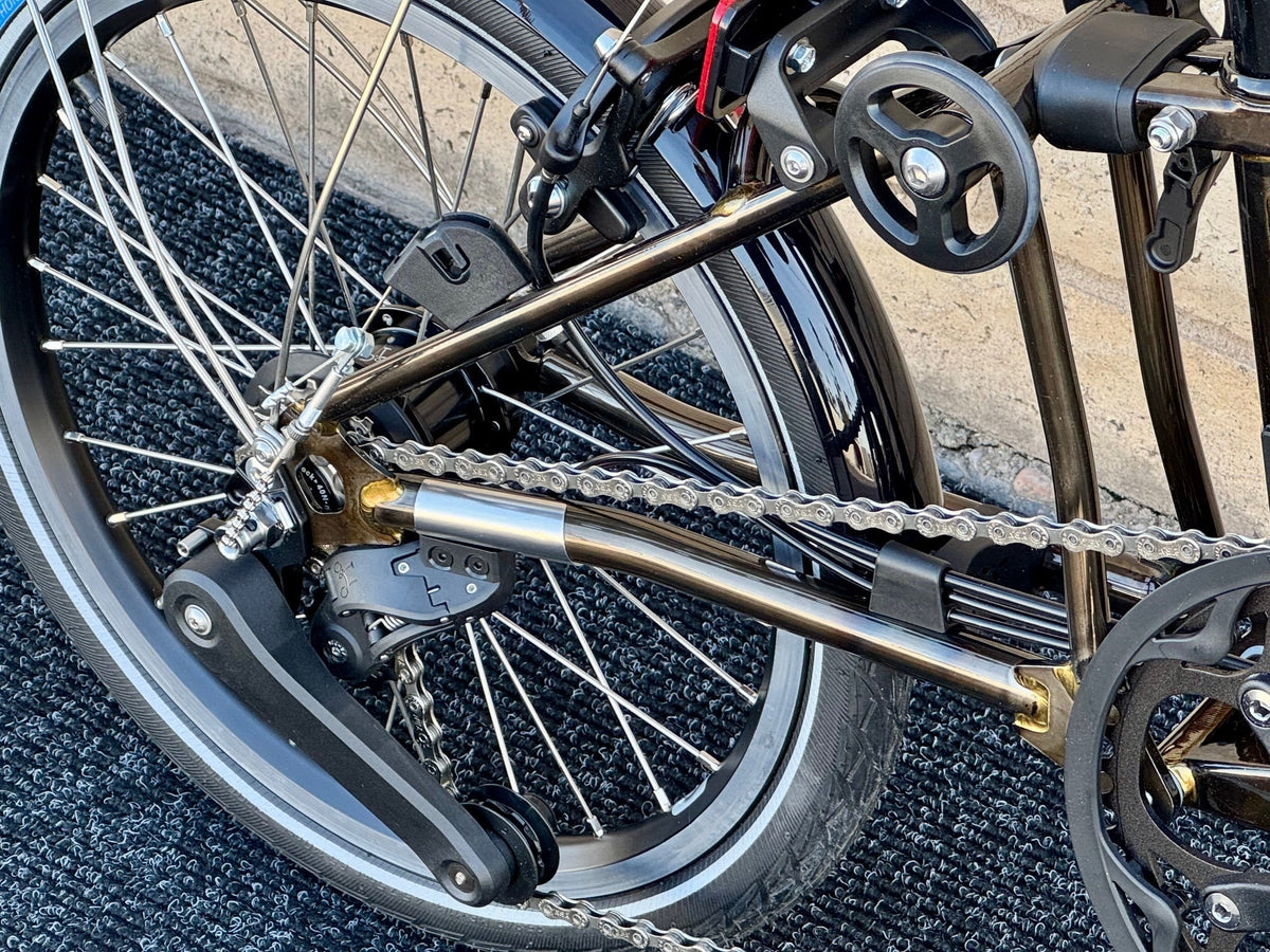 Brompton C Line 12-Speed High-HB Black Lacquer