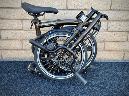 Brompton C Line 12-Speed High-HB Black Lacquer