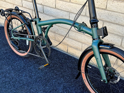 Brompton G Line 8-Speed Forest Green 3 Sizes