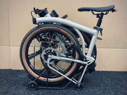 Brompton Venture G Line Alfine 11-Speed Trail Dust White Medium or Large