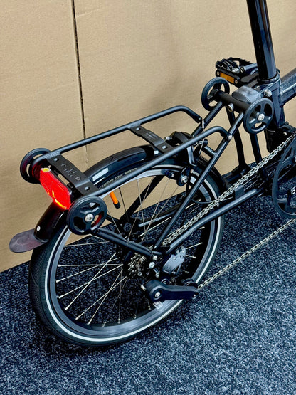 Brompton Pre-Owned P Line 4-Speed Electric Black Metallic