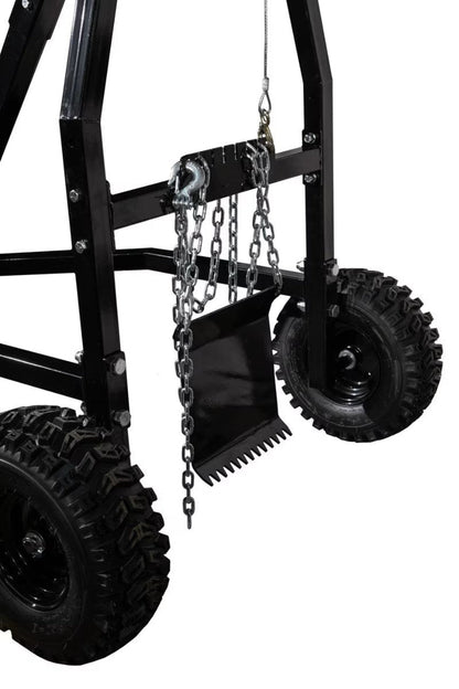 MotoAlliance Impact Implements Log Hauler 1500 Lbs Capacity with Manual Winch New - IP4424