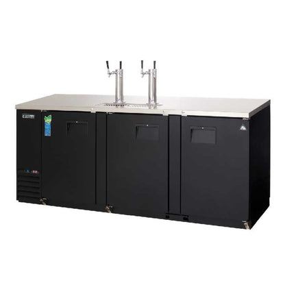 Everest - EBD4-24, Commercial 89" Keg Refrigerator Direct Draw Cooler Beer Dispenser - EBD4-24