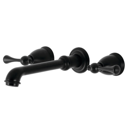 Kingston Brass English Country 2-Handle Wall Mount Roman Tub Faucet - KS702-BL