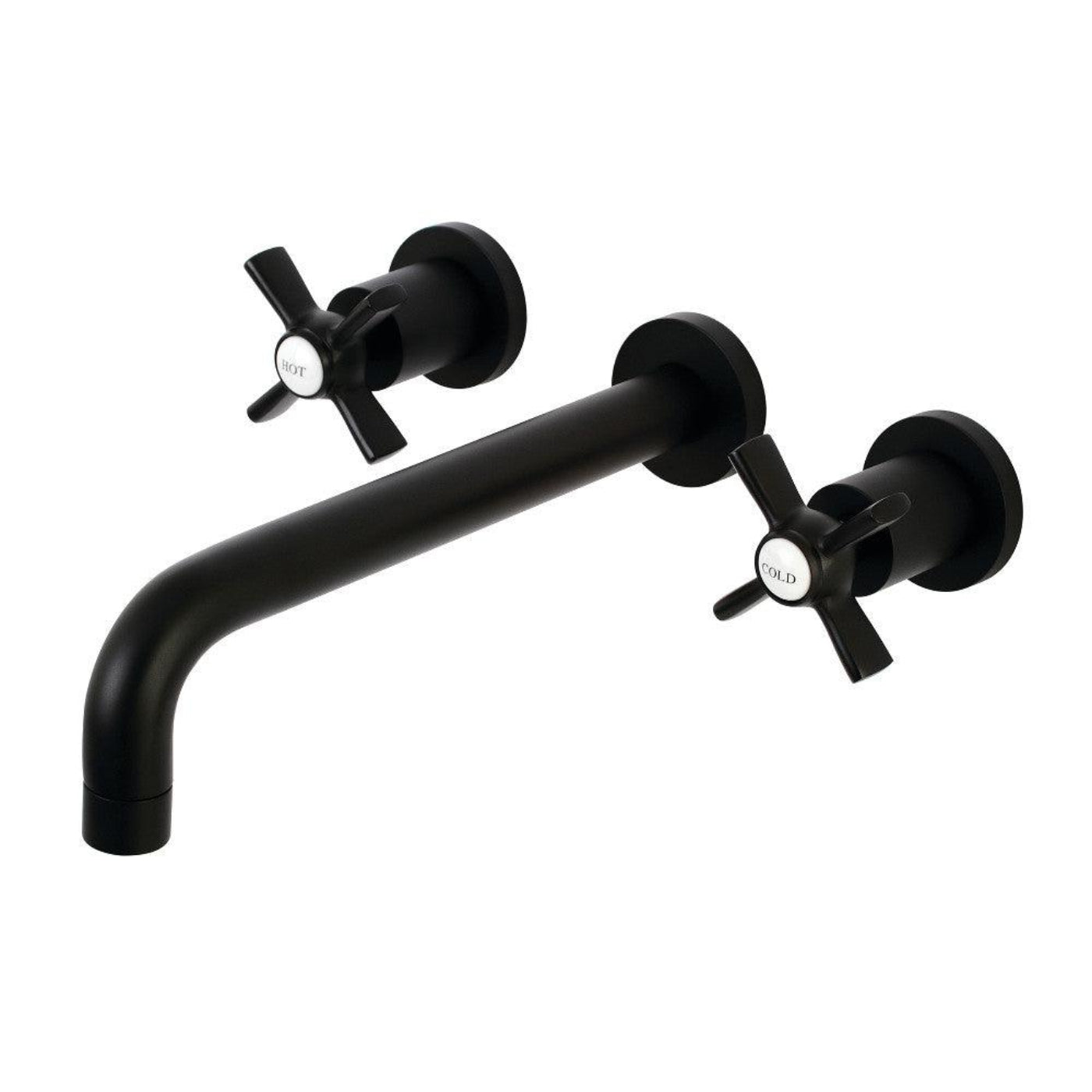 Kingston Brass Millennium Two-Handle 3-Hole Wall Mount Roman Tub Faucet - KS802-ZX
