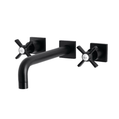 Kingston Brass Millennium Two-Handle 3-Hole Wall Mount Roman Tub Faucet - KS602-ZX