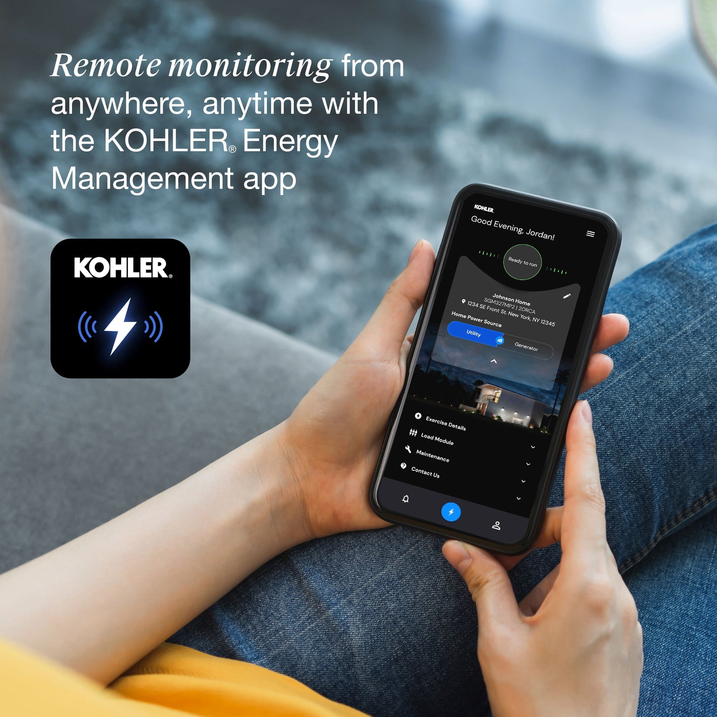 Kohler 38KW 120/240V Single Phase Standby Generator with App Connect New - 38RCLC-QS1