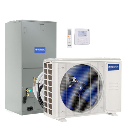 MRCOOL 36K BTU 18 SEER Ducted Air Handler and Condenser,  - CENTRAL-36-HP-230-00