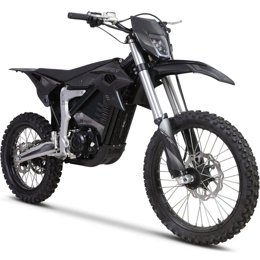 MotoTec Venom 72v 12000w 50ah Electric Dirt Bike Black