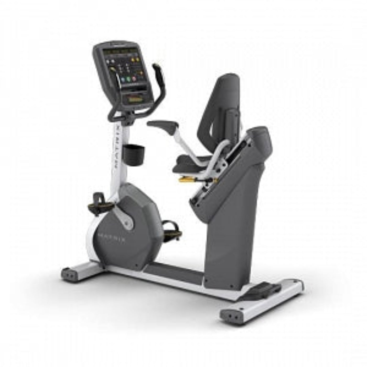 Johnson Health Tech Matrix R7xi Recumbent Bike - Matrix R7xi Recumbent Cycle Bike with 16" Capacitive Touchscreen, FitTouch Technology - R7XI-06