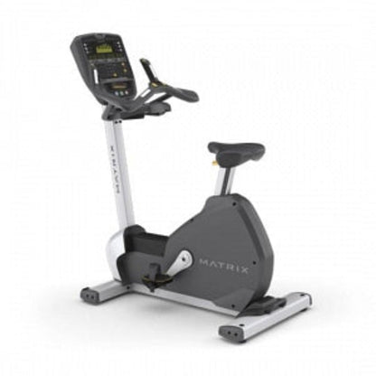 Johnson Health Tech Matrix U5x Upright Cycle - Matrix U5x Upright Cycle Bike with LED Console - U5X-06