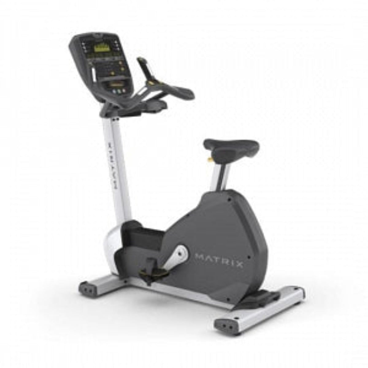 Johnson Health Tech Matrix U5x Upright Cycle - Matrix U5x Upright Cycle Bike with LED Console - U5X-06
