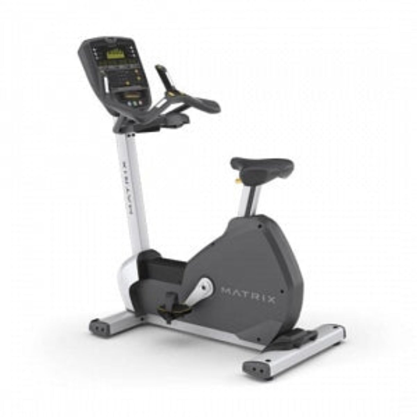 Johnson Health Tech Matrix U3xe Upright Cycle - Matrix U3xe Upright Cycle Bike with Embedded 10" LCD Touchscreen, FitTouch Technology - U3XE-06