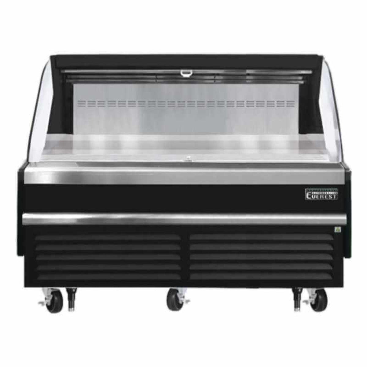 Everest - EOMH-72-B-35-S, Commercial 73" Open Air Display Merchandiser Refrigerator Horizontal - EOMH-72-B-35-S
