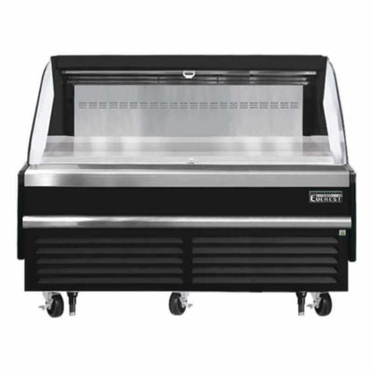 Everest - EOMH-72-B-35-S, Commercial 73" Open Air Display Merchandiser Refrigerator Horizontal - EOMH-72-B-35-S