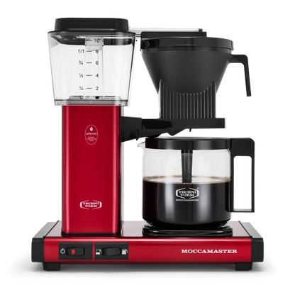 Moccamaster KBGV Select 10-Cup Coffee Maker in Candy Apple Red - 53944