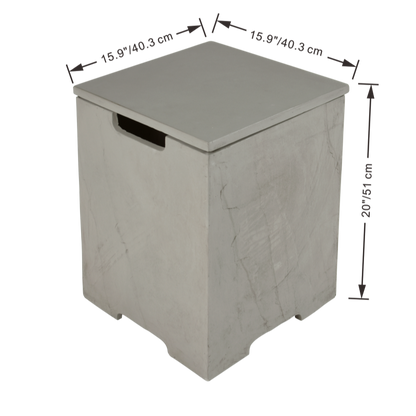 Elementi Plus Square Tank Cover