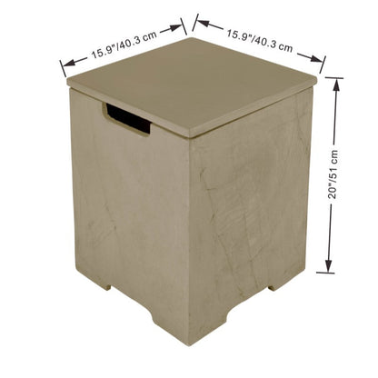 Elementi Plus Square Tank Cover