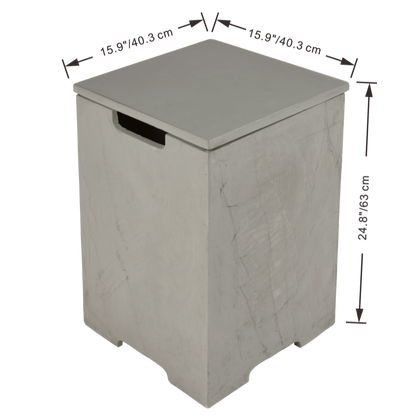 Elementi Plus Square Tank Cover