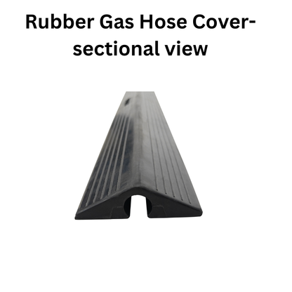 Elementi GT Rubber Gas Hose Cover sectional view