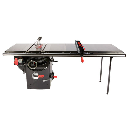SawStop 3HP Professional Cabinet Saw w/52" T-Glide Advance Fence, Rails & Extension Table - PCS31230-ATGP52