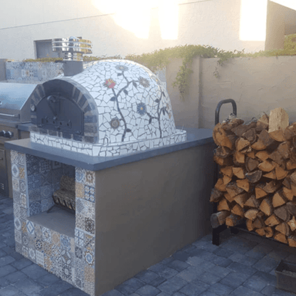 PIZZAIOLIPIZZAOVENSTONEARCHPREMIUMWithFlowerDesign