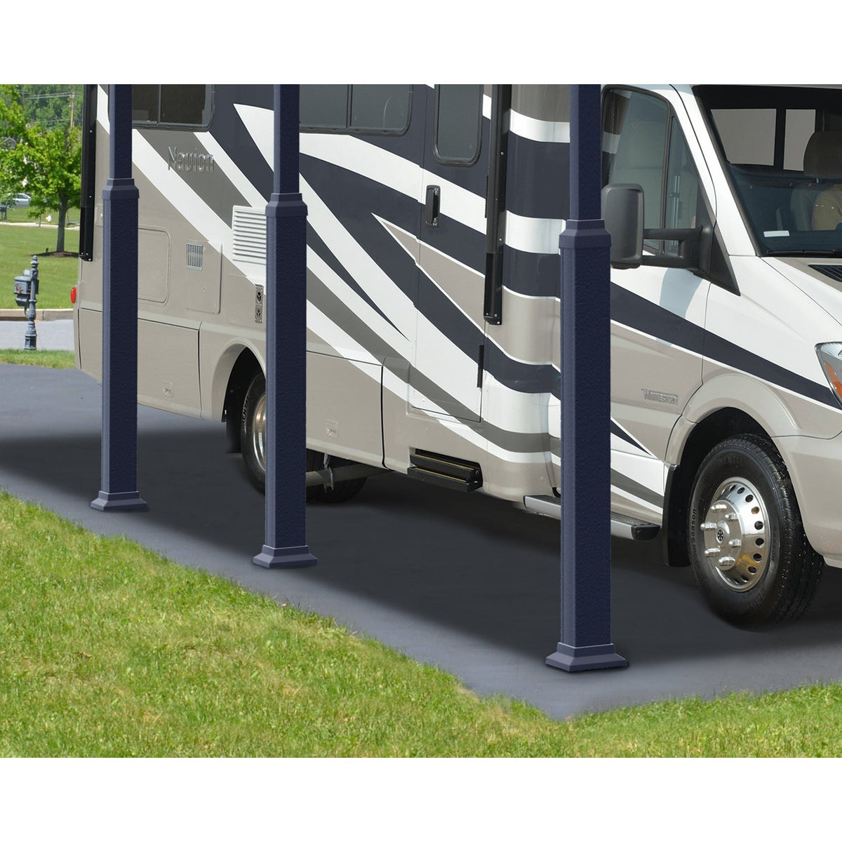 Palram - Canopia | Arcadia Alpine RV Carport 12x35x11.5 ft - HG9128