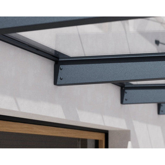 Palram Canopia | Sierra 8' x 8' Patio/Door Cover - HG9075