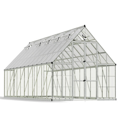 Palram - Canopia | Balance Greenhouse Kit With Clear 0.8mm Polycarbonate Glazing - HG6108G