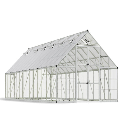 Palram - Canopia | Balance Greenhouse Kit With Clear 0.8mm Polycarbonate Glazing - HG6108G