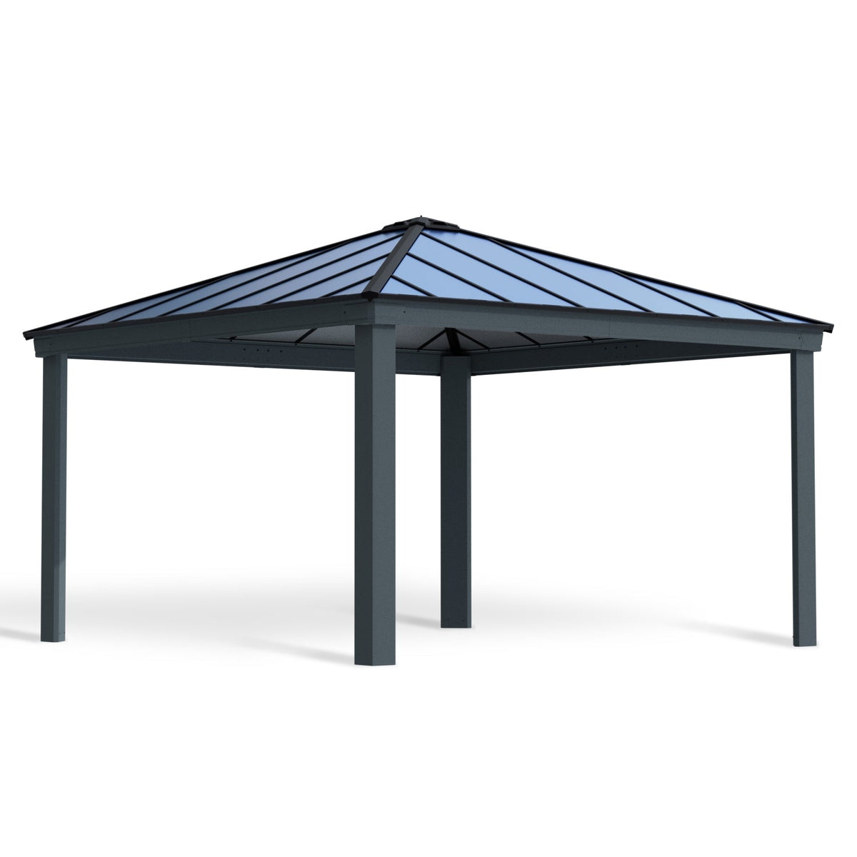 Palram - Canopia | Colorado Carport Kit - Grey Structure - HG9137
