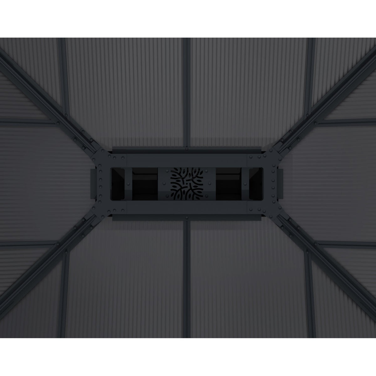 Palram - Canopia | Colorado Carport Kit - Grey Structure - HG9137