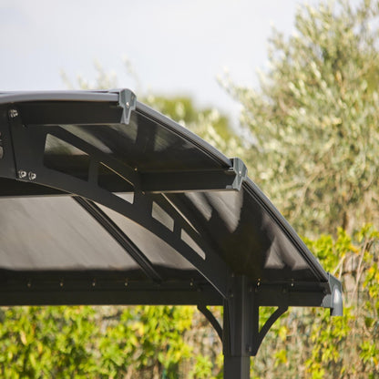 Palram - Canopia | Tucson 4300 12x14 Ft Gazebo - Gray - HG9161