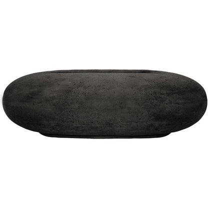 Pebble Fire Table Ebony