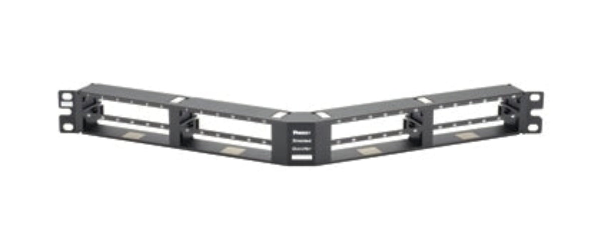 Panduit QN All Metal High Density Patch Panel - QASP48HDBL