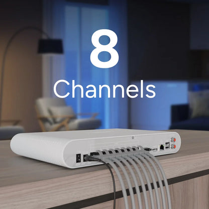 Lorex Connect V Series 4K 8-Channel Wired NVR System with V3 4K PoE Bullet Cameras - 1TB (Cables not included)  SKU: CN301V3-BW2-8CH1T