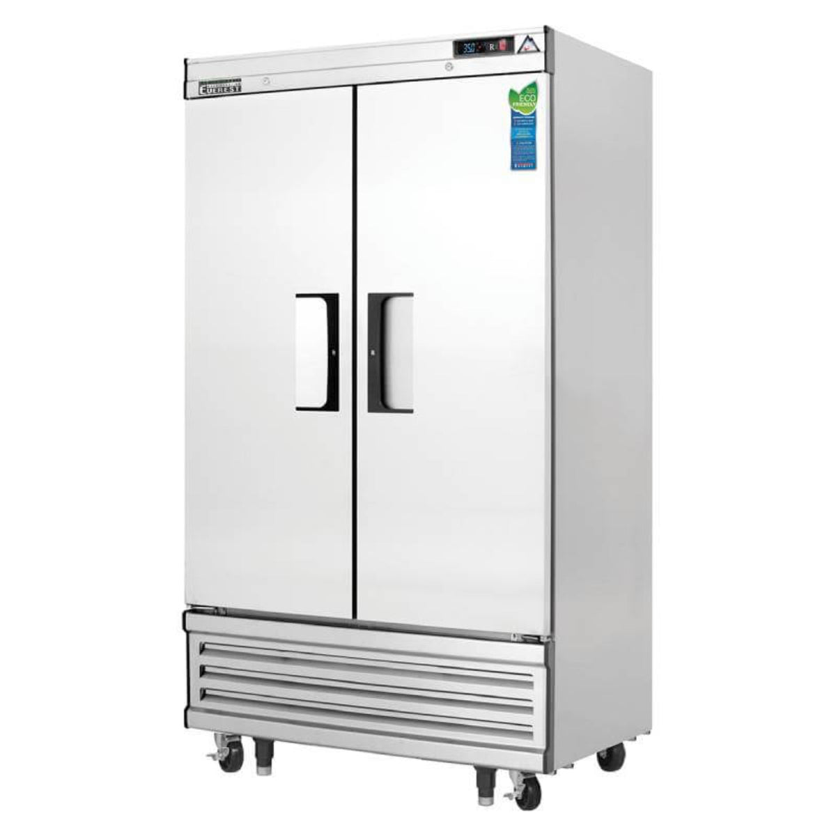 Everest - EBSF2 Commercial 49" 2 Solid Door Reach-In Freezer - EBSF2