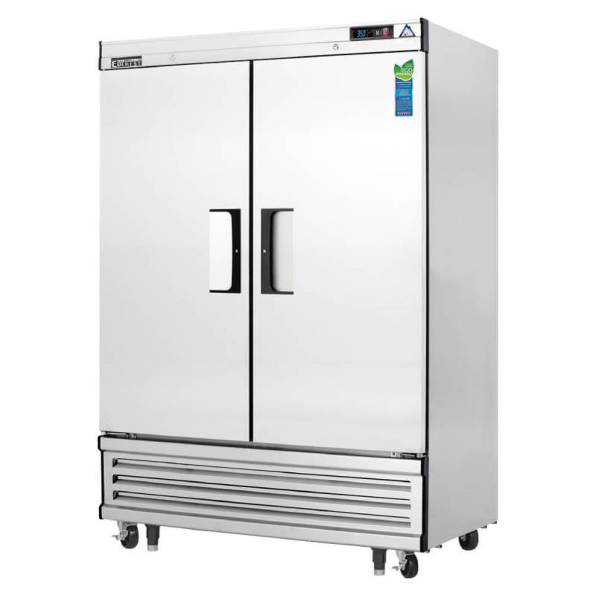Everest - EBR2, Commercial 54" Two Solid Door Reach-In Refrigerator 53 cu. ft. - EBR2