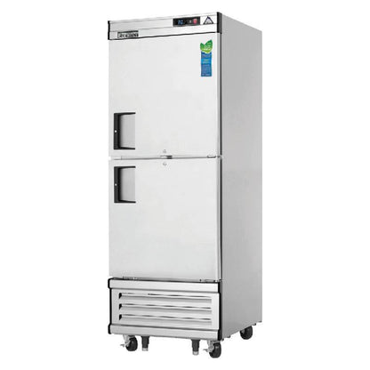 Everest - EBWRFH2, Commercial 29" 2 Solid Door Reach-In Refrigerator Freezer 22 cu.ft. - EBWRFH2