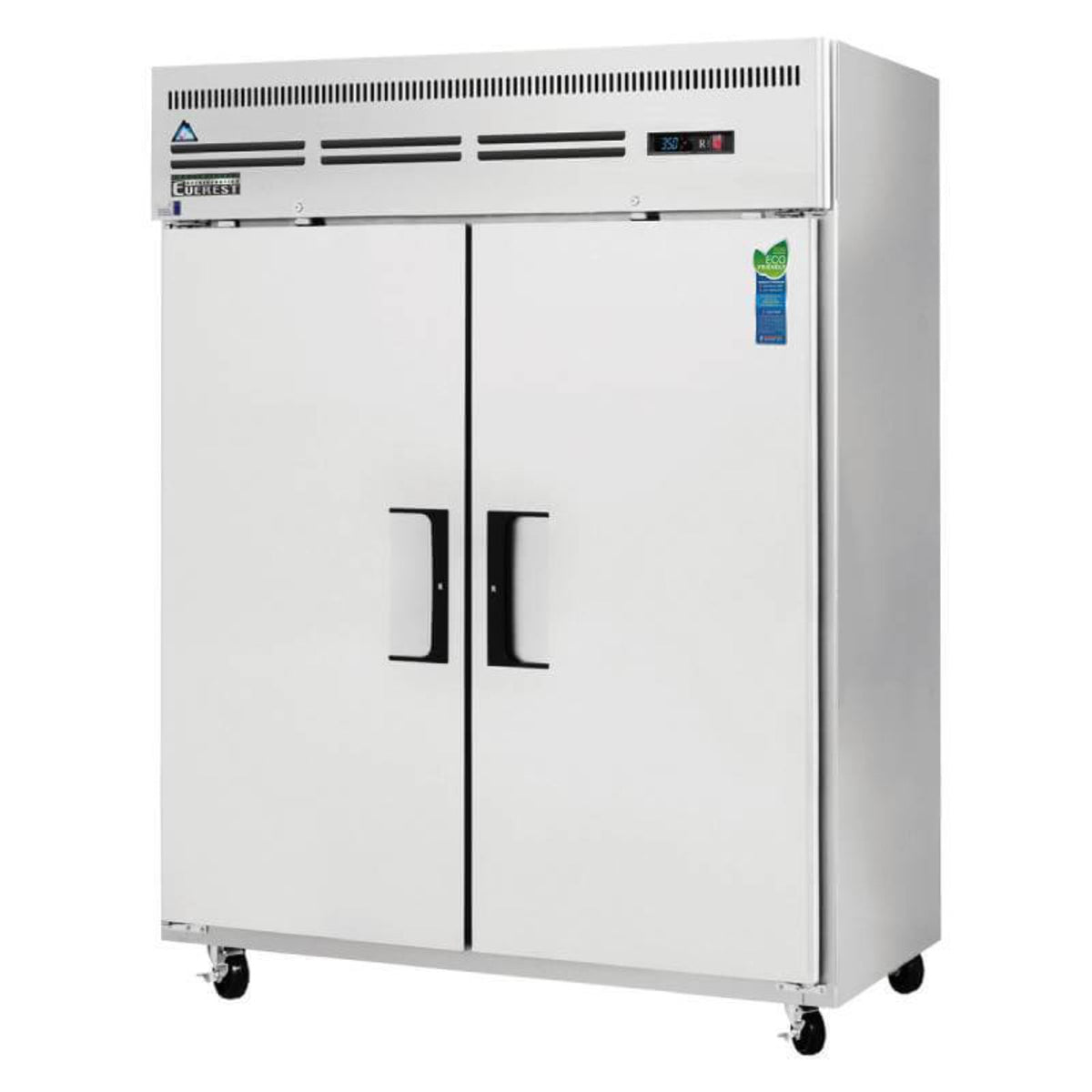 Everest - ESWR2, Commercial 59" Two Solid Door Reach-In Refrigerator - ESWR2