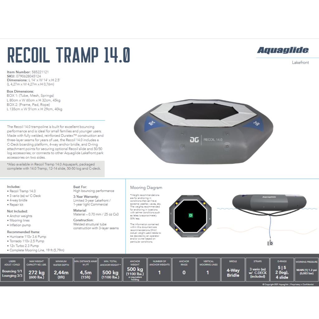 RecoilAquaparkTechsheet