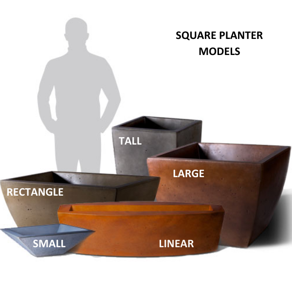 SQUAREPLANTERMODELS
