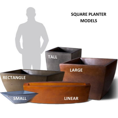 SQUAREPLANTERMODELS